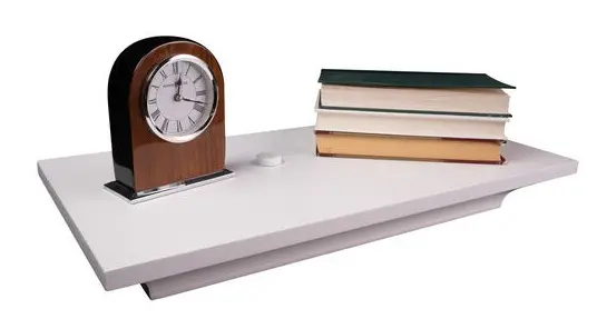 Lockdown In-Plain-Sight Shelf – top White